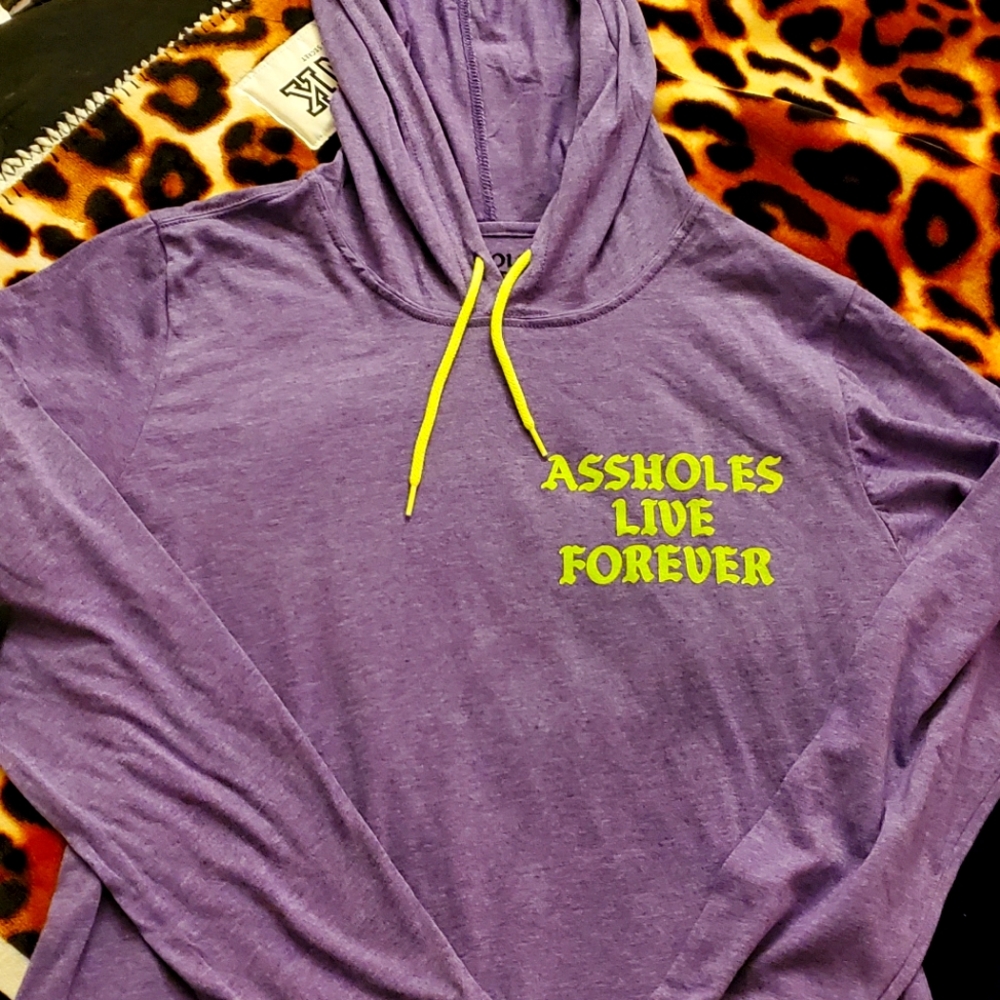 New Assholes Live Forever lightweight sweatshirt